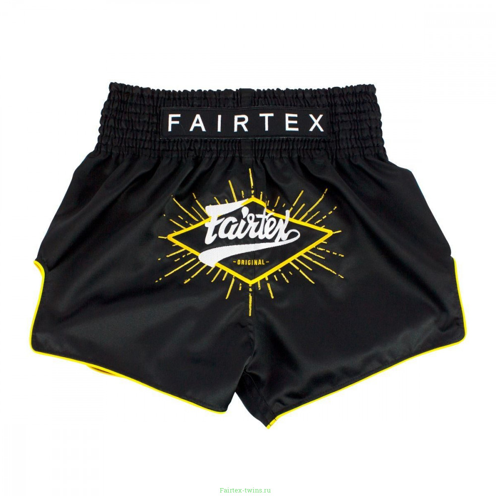 Шорты для бокса Fairtex BS1903 (черный-золотой) XL
