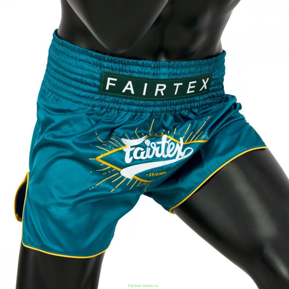 Шорты для бокса Fairtex BS1907 (Focus green) M