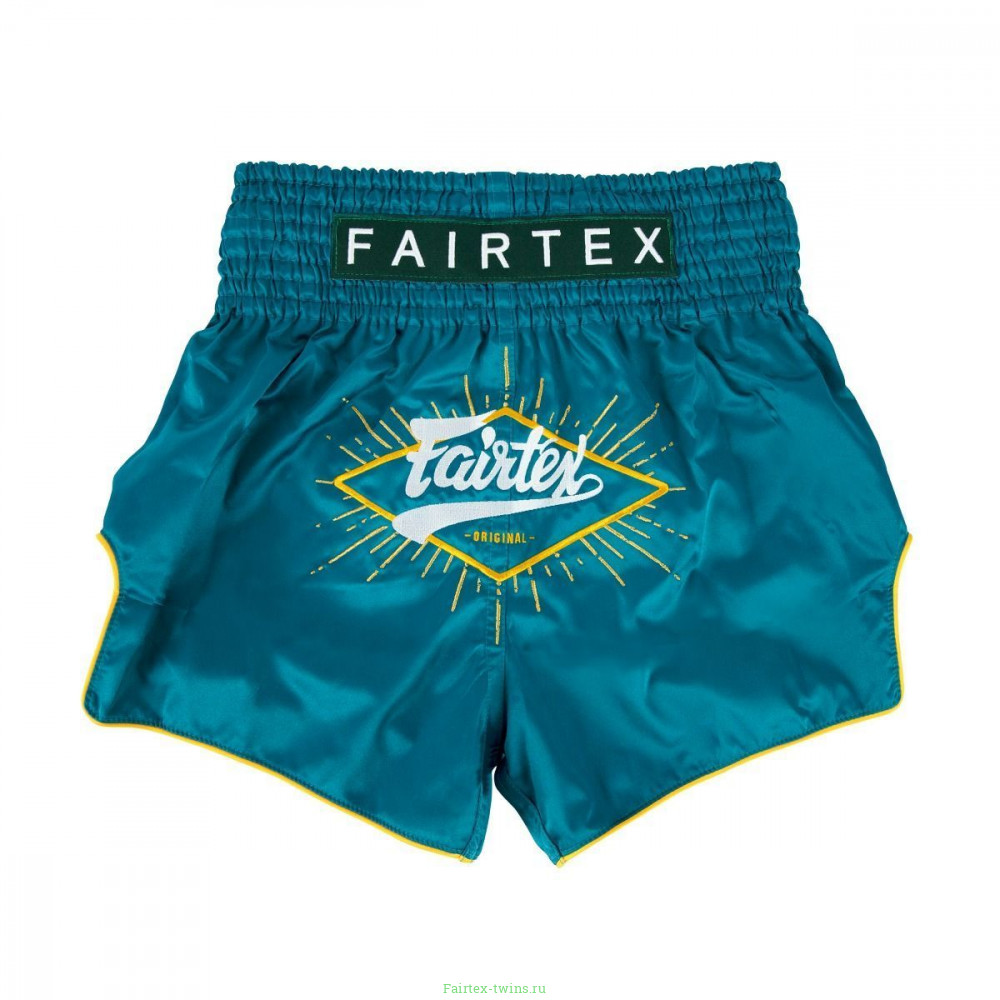 Шорты для бокса Fairtex BS1907 (Focus green) XL