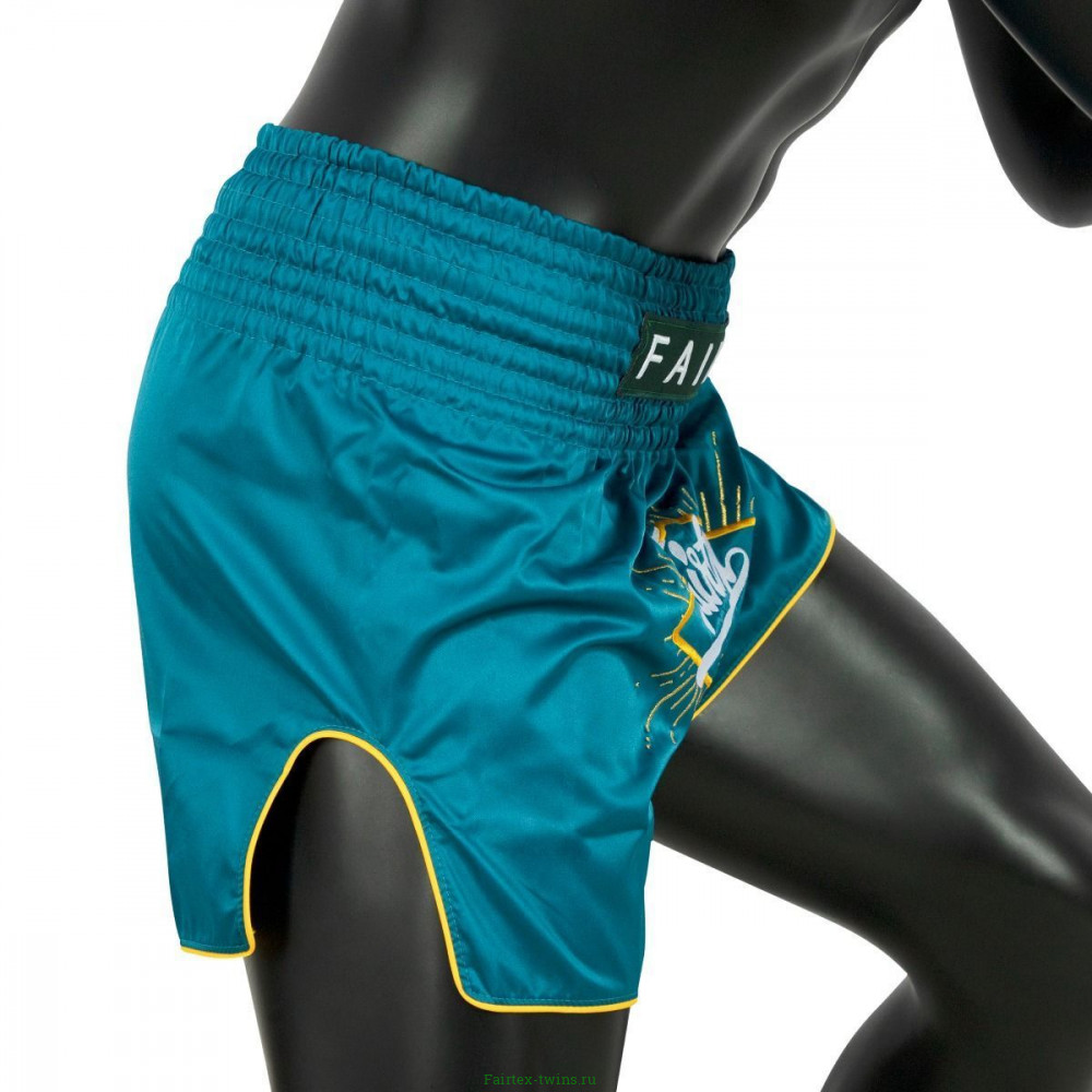 Шорты для бокса Fairtex BS1907 (Focus green) XL