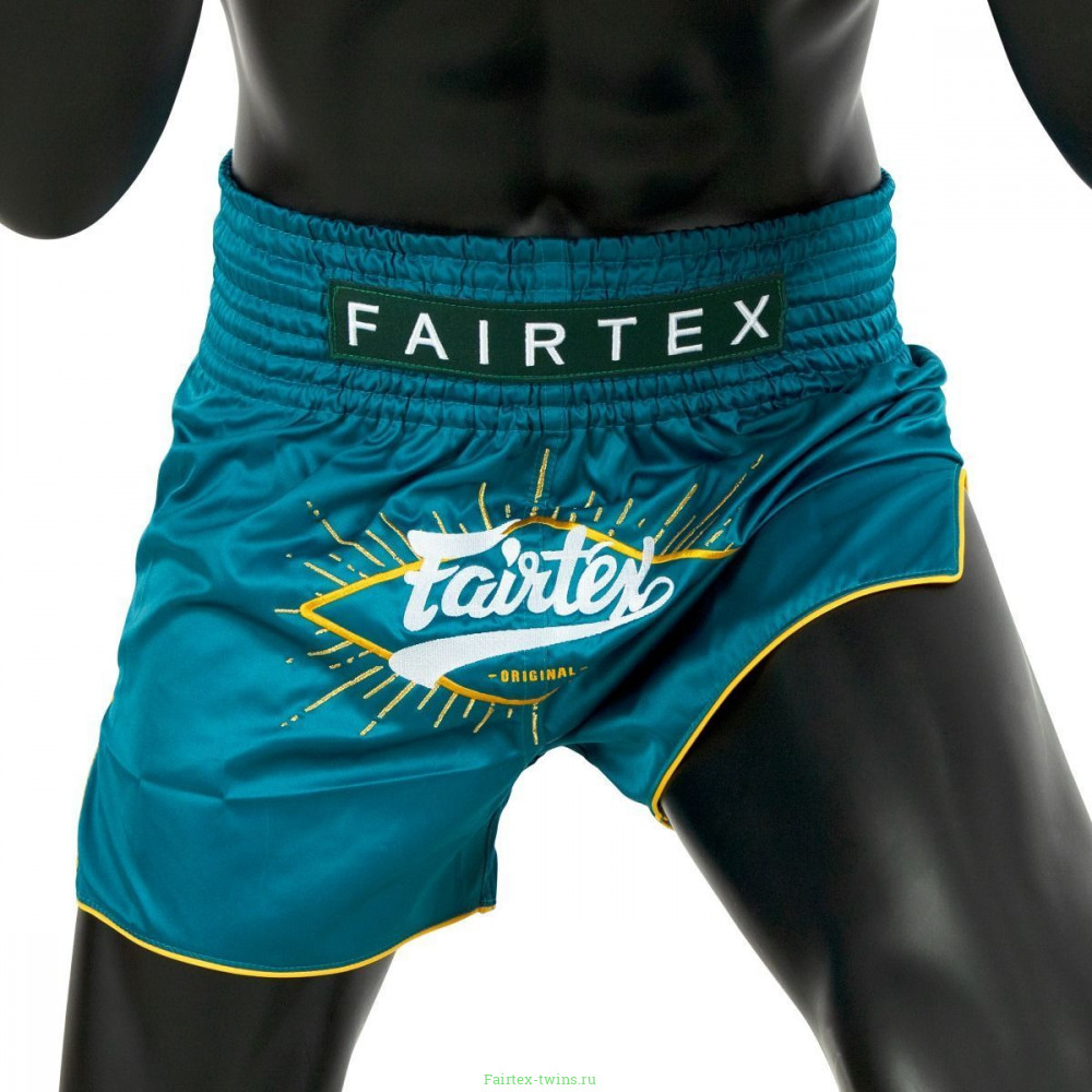 Шорты для бокса Fairtex BS1907 (Focus green) XL