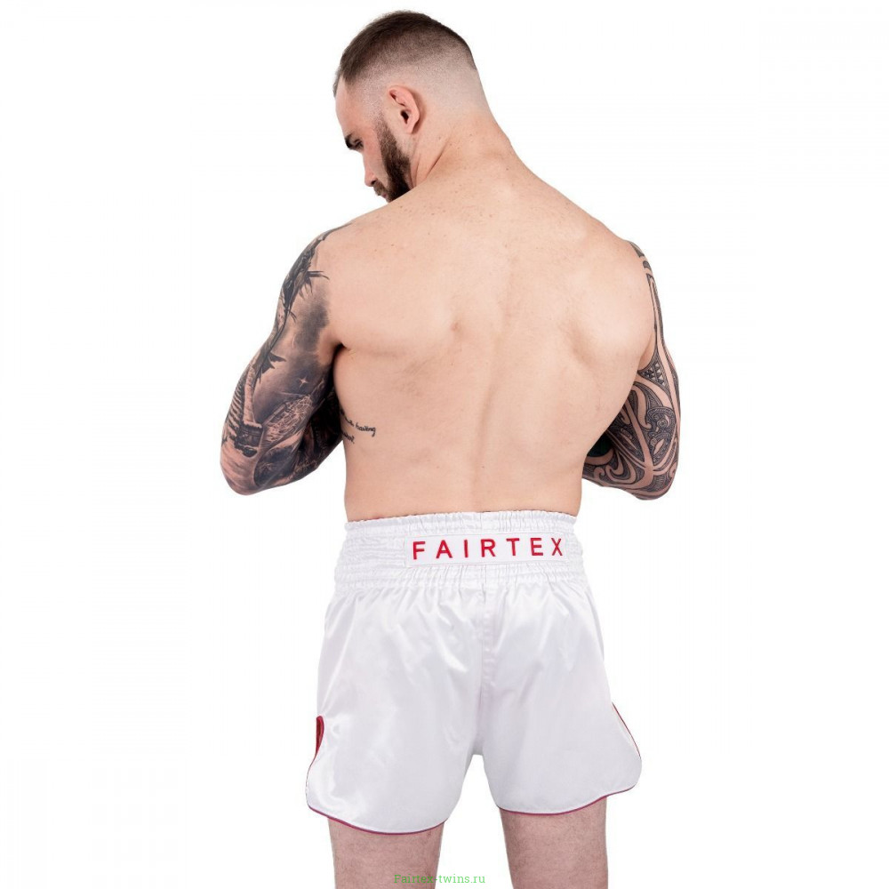Шорты для бокса Fairtex BS1908 (белый) XL