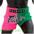Шорты для бокса Fairtex BS1911 (розовый-зеленый) M
