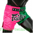 Шорты для бокса Fairtex BS1911 (розовый-зеленый) S