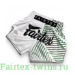 Шорты для бокса Fairtex BS1923 Racer white L
