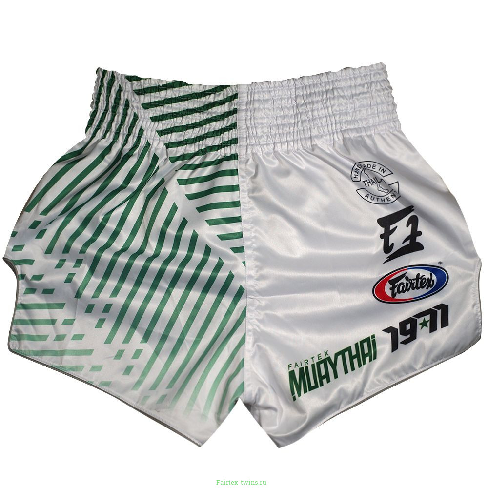 Шорты для бокса Fairtex BS1923 Racer white M