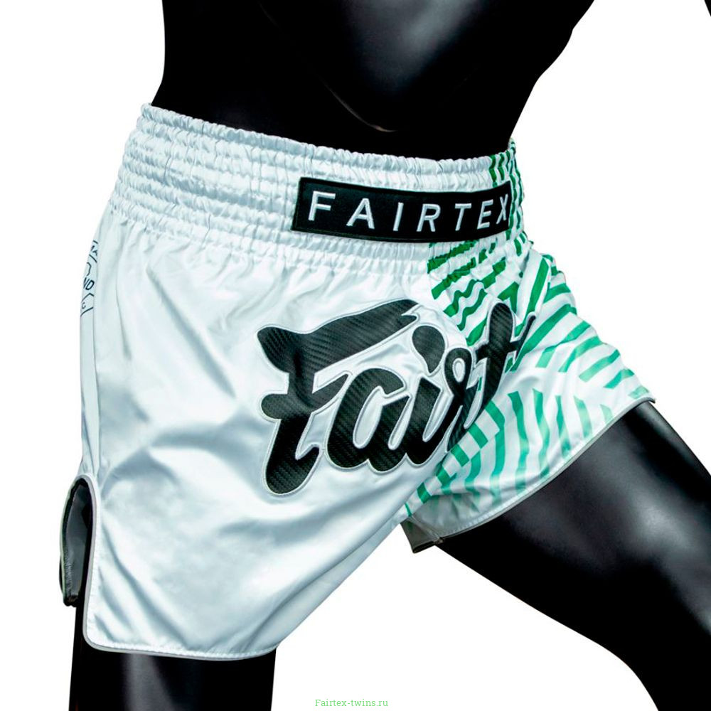 Шорты для бокса Fairtex BS1923 Racer white M