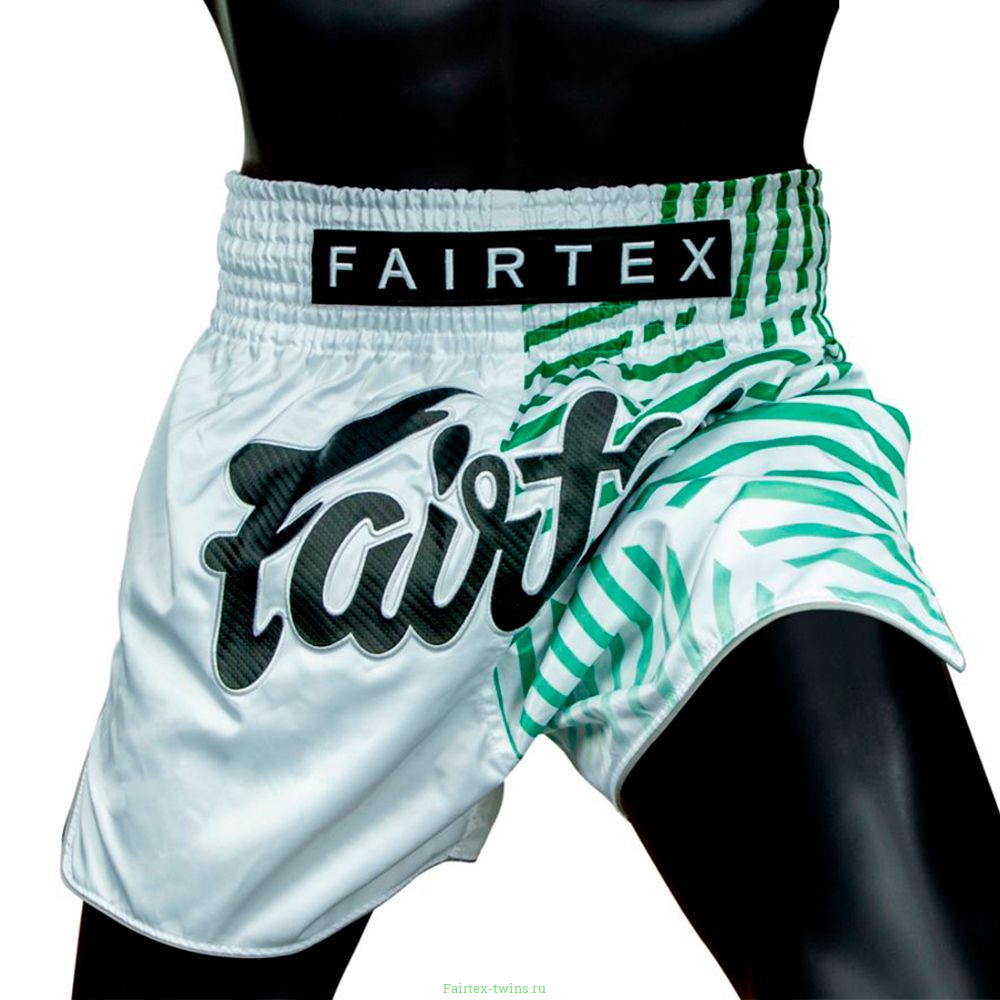 Шорты для бокса Fairtex BS1923 Racer white M