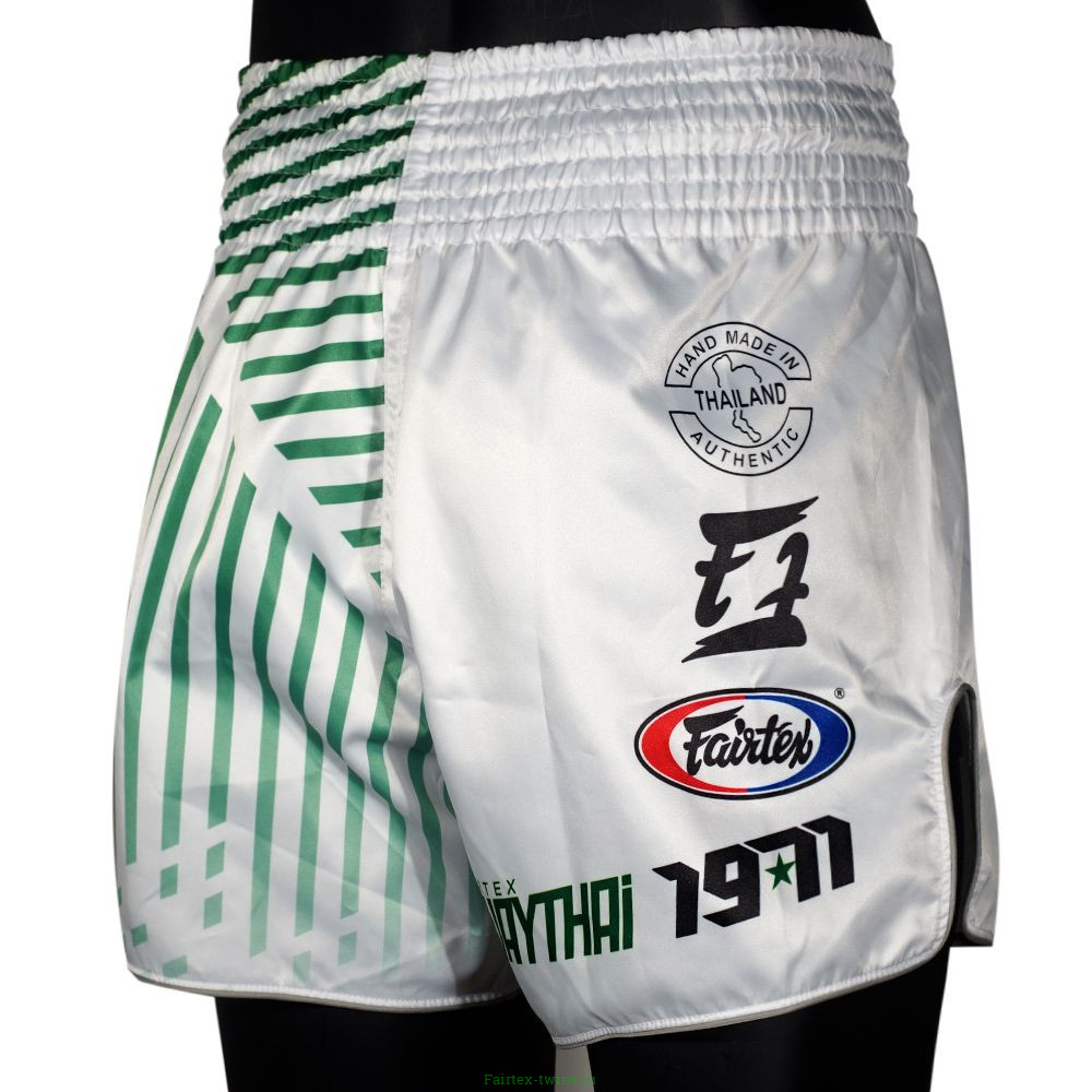 Шорты для бокса Fairtex BS1923 Racer white S