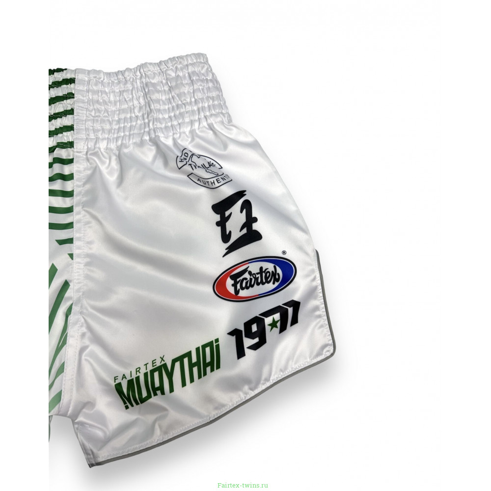 Шорты для бокса Fairtex BS1923 Racer white XL