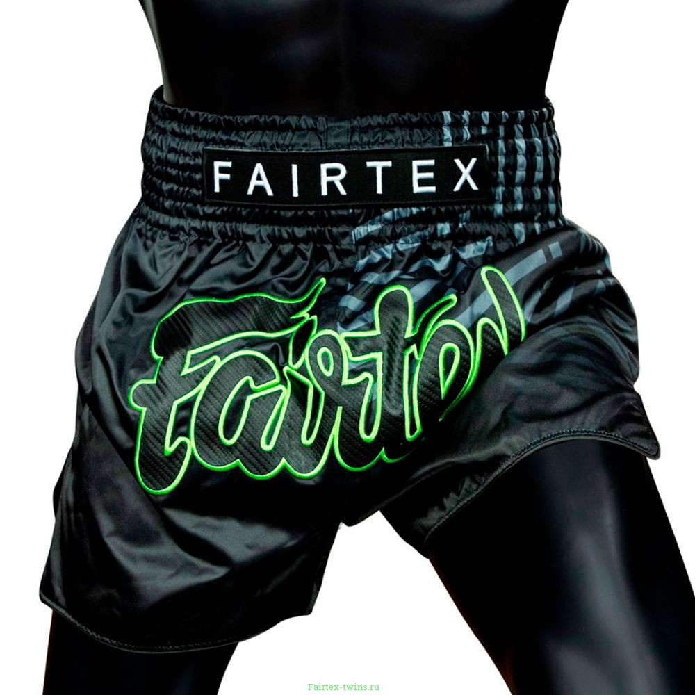 Шорты для бокса Fairtex BS1924 Racer black XL