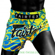 Шорты для бокса Fairtex BS1927 Green magma - M