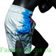 Шорты для бокса Fairtex BS1937 Acid jazz white - M