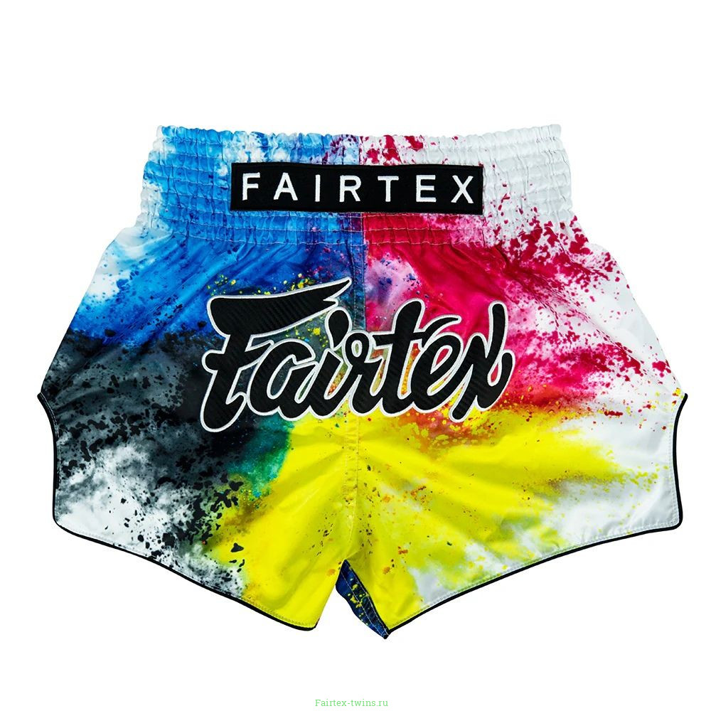 Шорты для бокса Fairtex BS1937 Acid jazz white - M