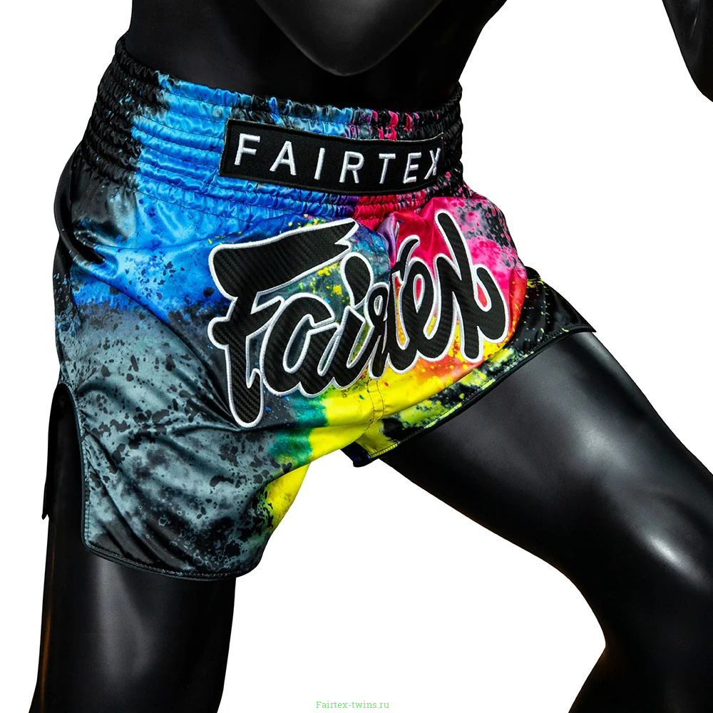 Шорты для бокса Fairtex BS1938 Acid jazz black - L