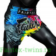 Шорты для бокса Fairtex BS1938 Acid jazz black - L