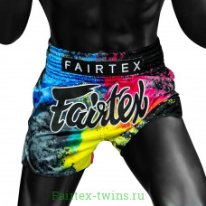 Шорты для бокса Fairtex BS1938 Acid jazz black - M