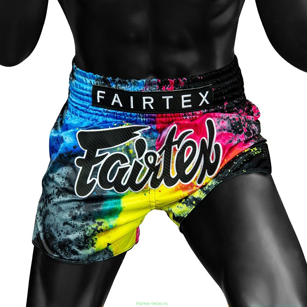 Шорты для бокса Fairtex BS1938 Acid jazz black - S