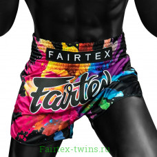 Шорты для бокса Fairtex BS1940 Funcy Soul black - XL