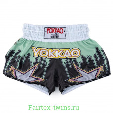 Шорты для бокса Yokkao Green- XL