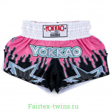 Шорты для бокса Yokkao Pink M