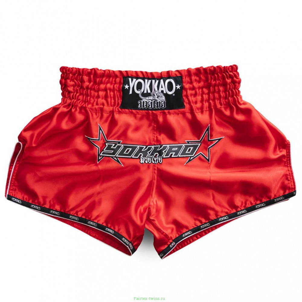 Шорты для бокса Yokkao red - 2XL