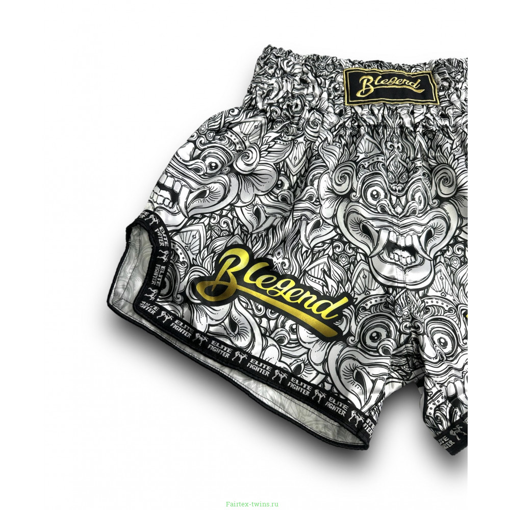 Шорты для бокса Blegend white monster 2XL