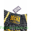 Шорты для тайского бокса Decha черный-золотой M