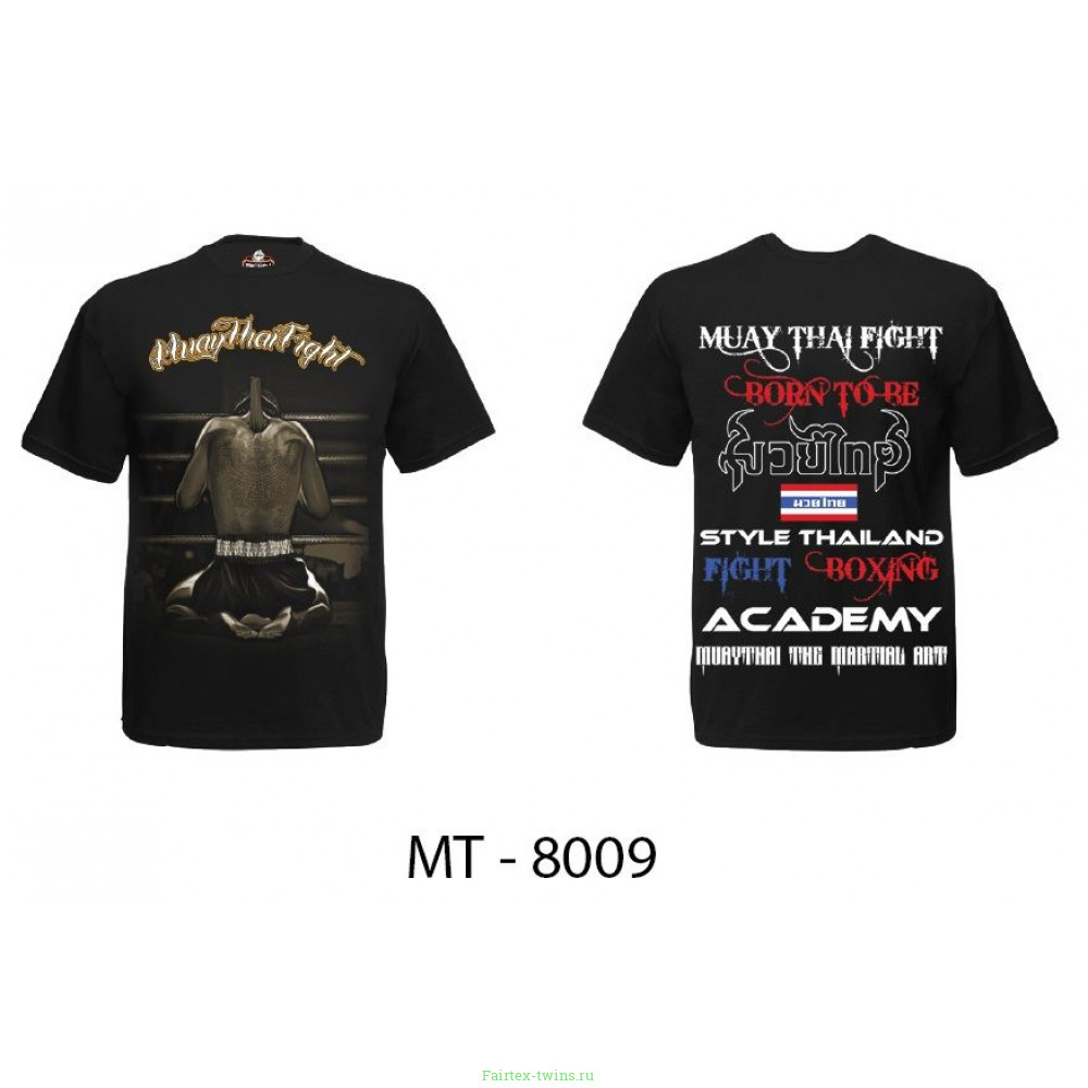 Футболка BORN TO BE MUAY THAI (MT8009) S