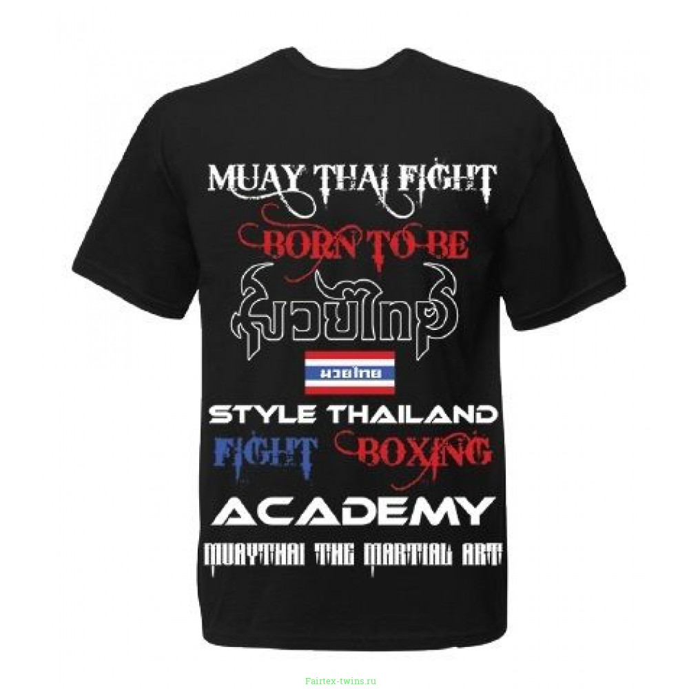 Футболка BORN TO BE MUAY THAI (MT8009) L