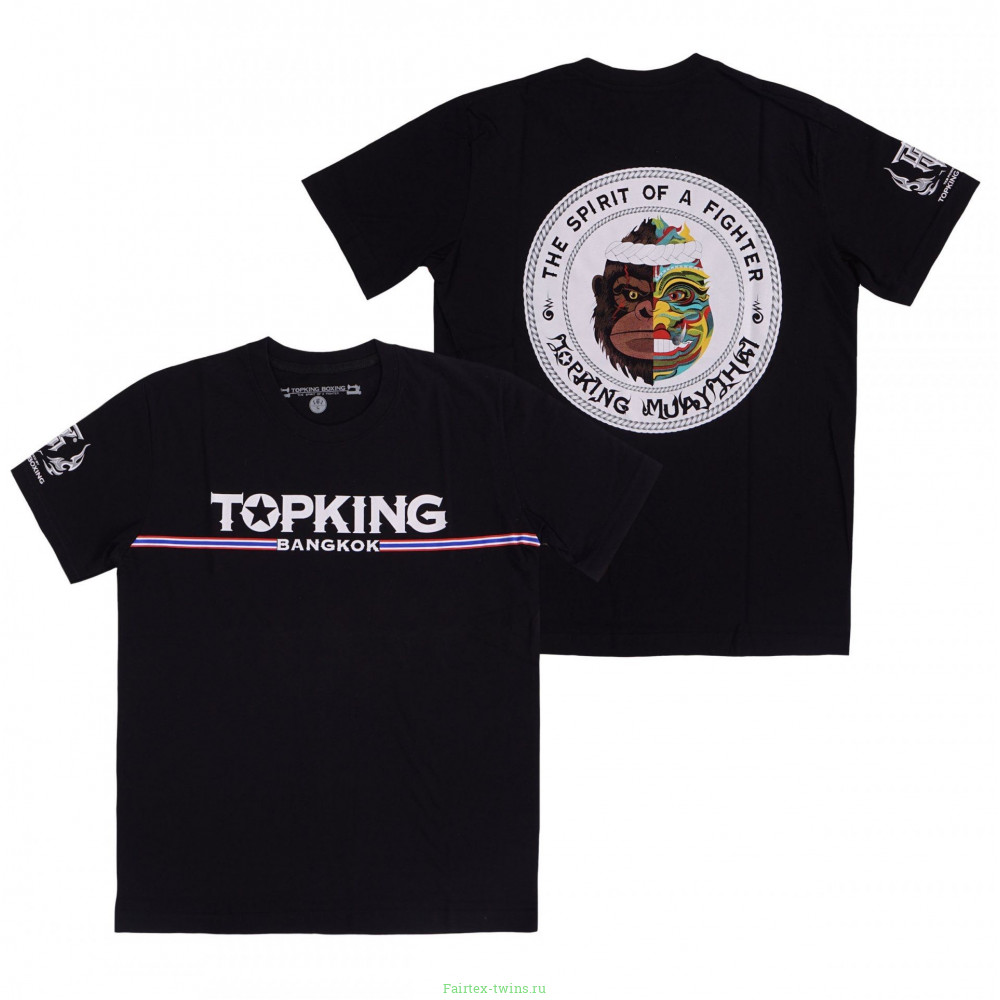 Футболка Top King boxing black M