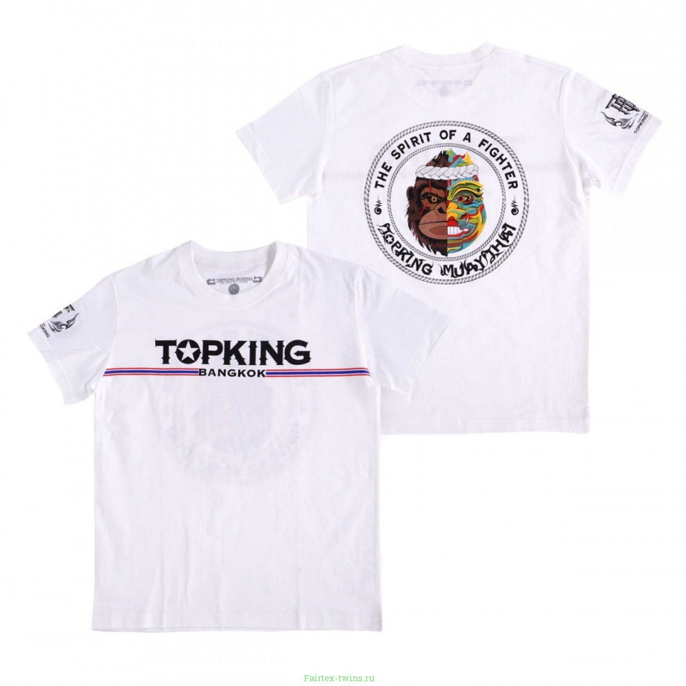 Футболка Top King boxing white L