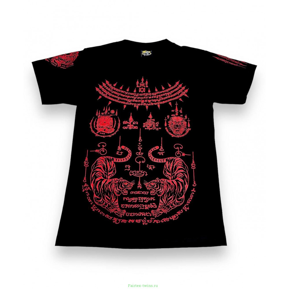 Футболка Тайский бокс Sak Yant Shirts doble tiger 2XL