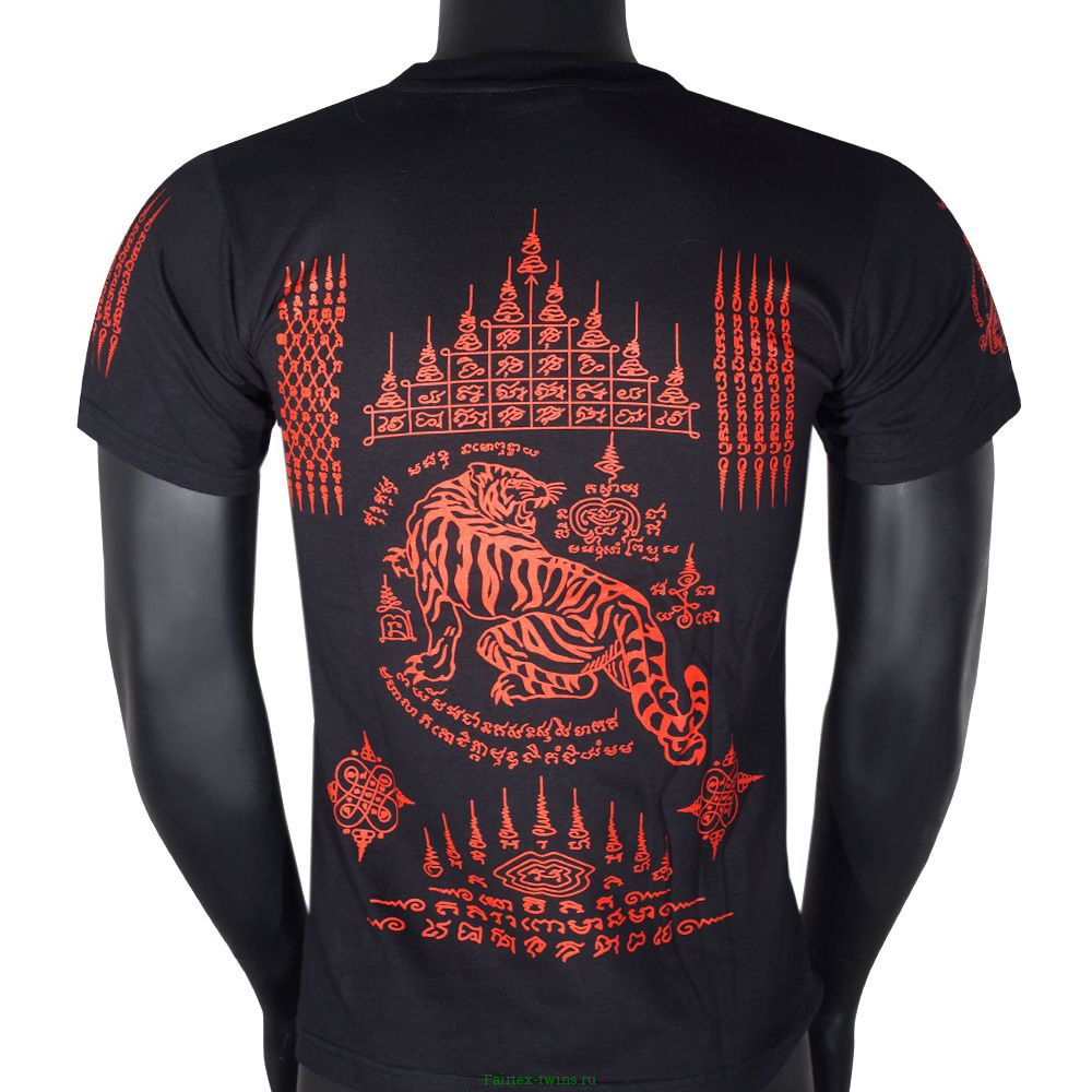 Футболка Тайский бокс Sak Yant Shirts doble tiger L