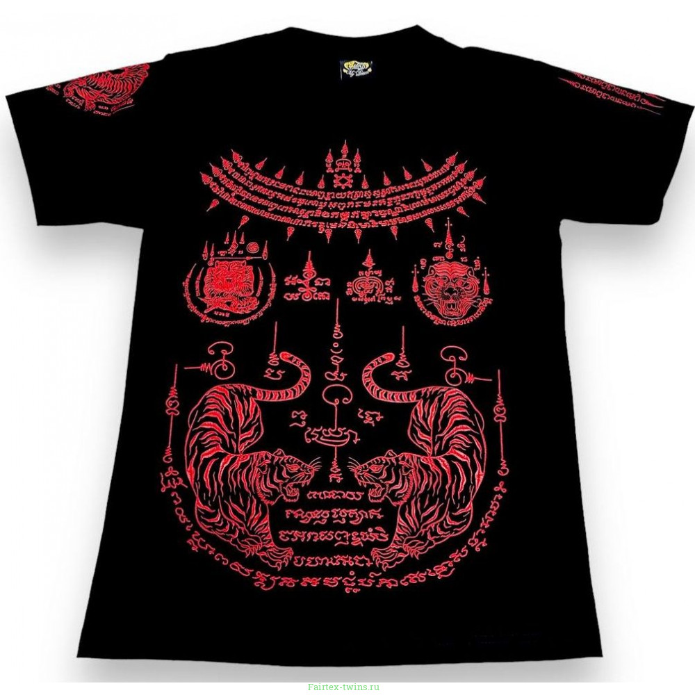 Футболка Тайский бокс Sak Yant Shirts doble tiger XL