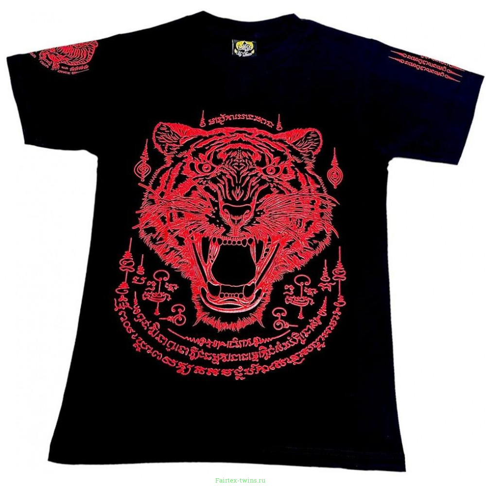Футболка Тайский бокс Sak Yant Shirts Tiger 2XL