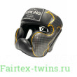 Боксерий шлем TKHGEM-01 black silver - XL