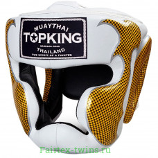 Боксерий шлем TKHGEM-01 white gold - M