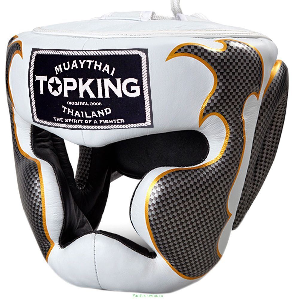 Боксерий шлем TKHGEM-01 white silver - XL