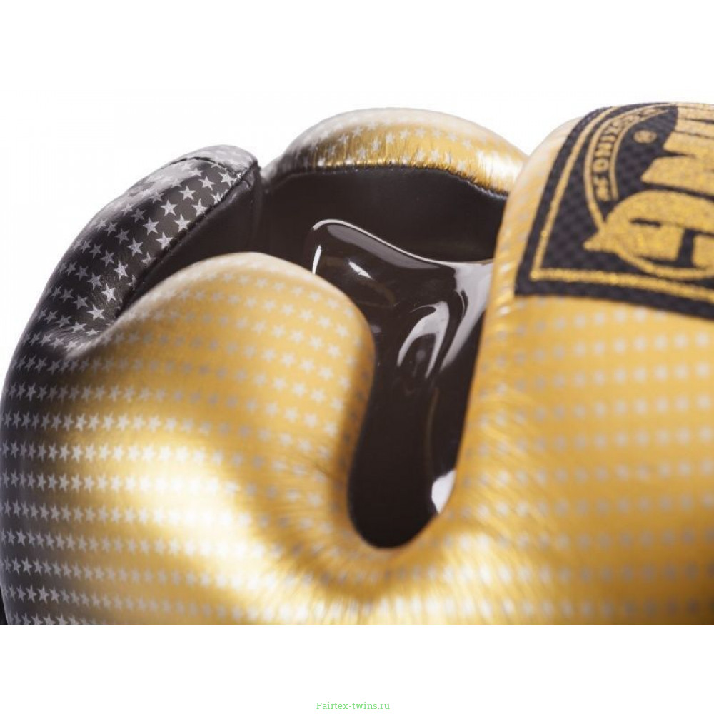 Боксерский Шлем TKB Super Star gold L