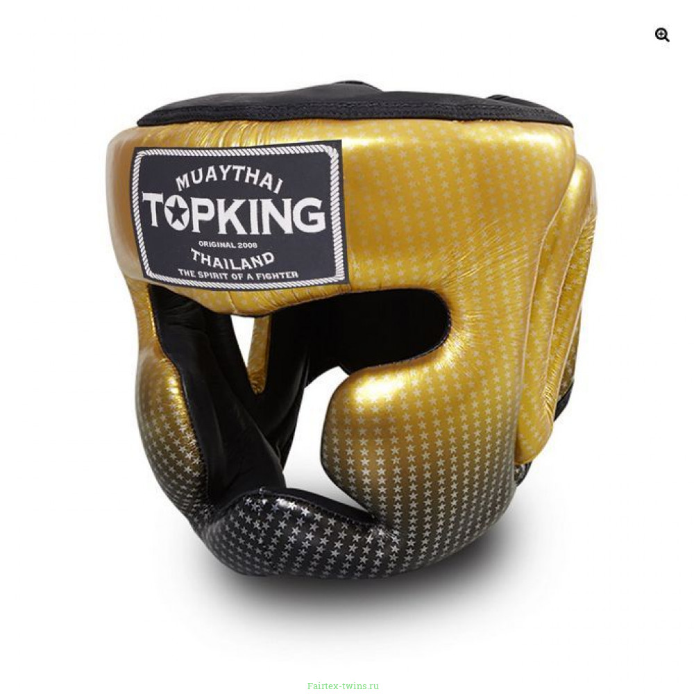 Боксерский Шлем TKB Super Star gold L
