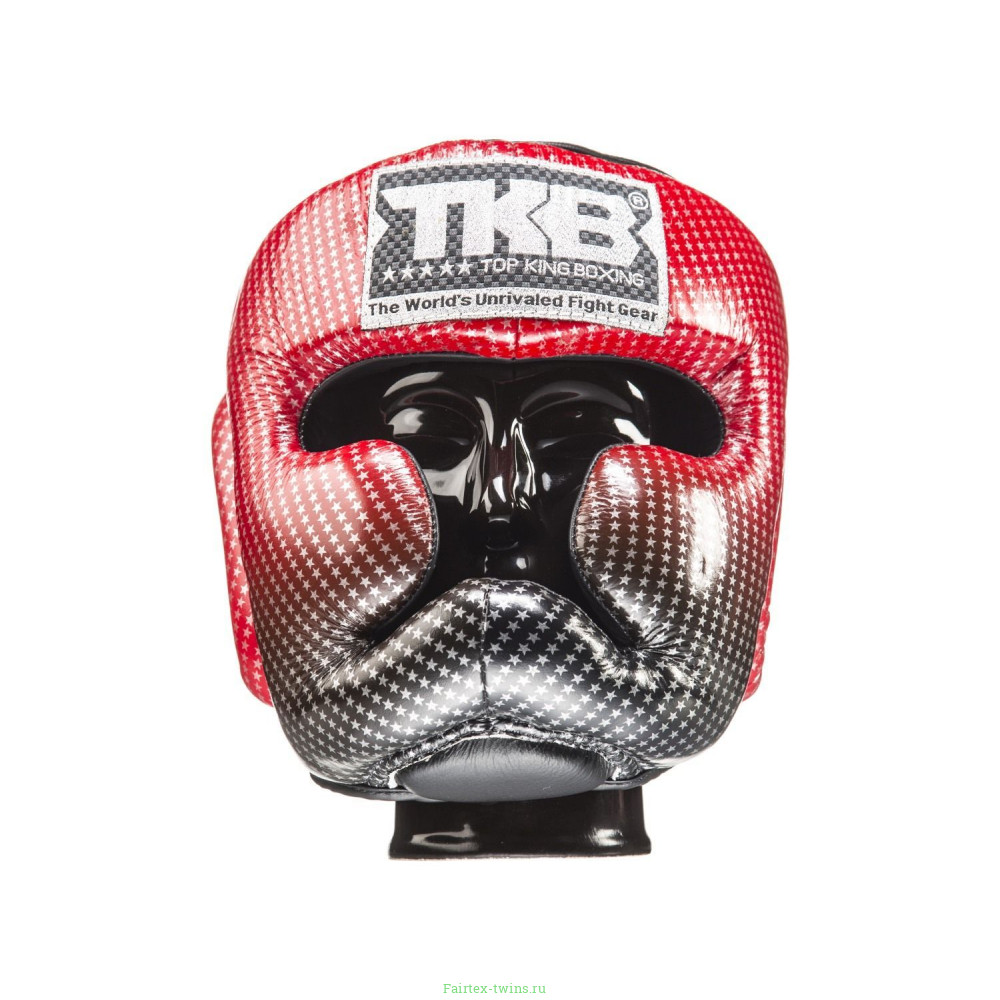 Боксерский Шлем TKB Super Star red XL