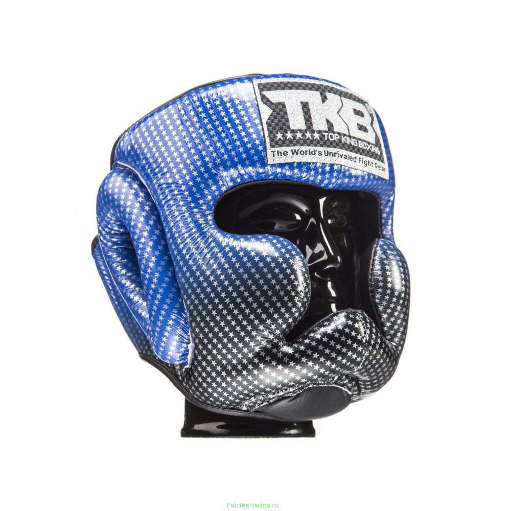 Боксерский Шлем TKB Super Star blue L