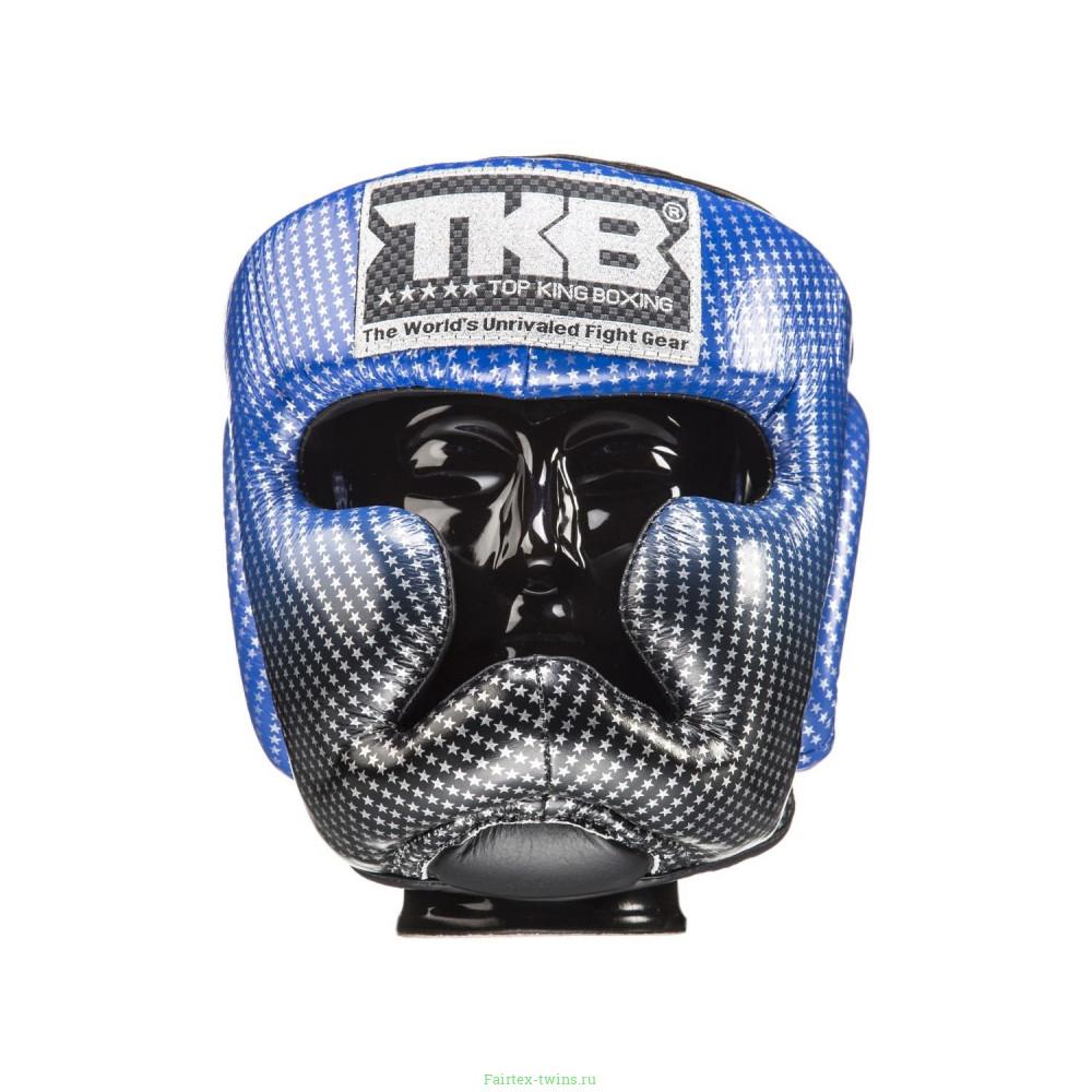 Боксерский Шлем TKB Super Star blue XL