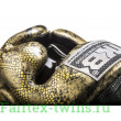 Боксерский шлем Top King Gold / Black Snake Edition Head Guard M