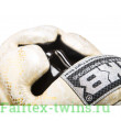 Боксерский шлем Top King Gold / White Snake Edition Head Guard L