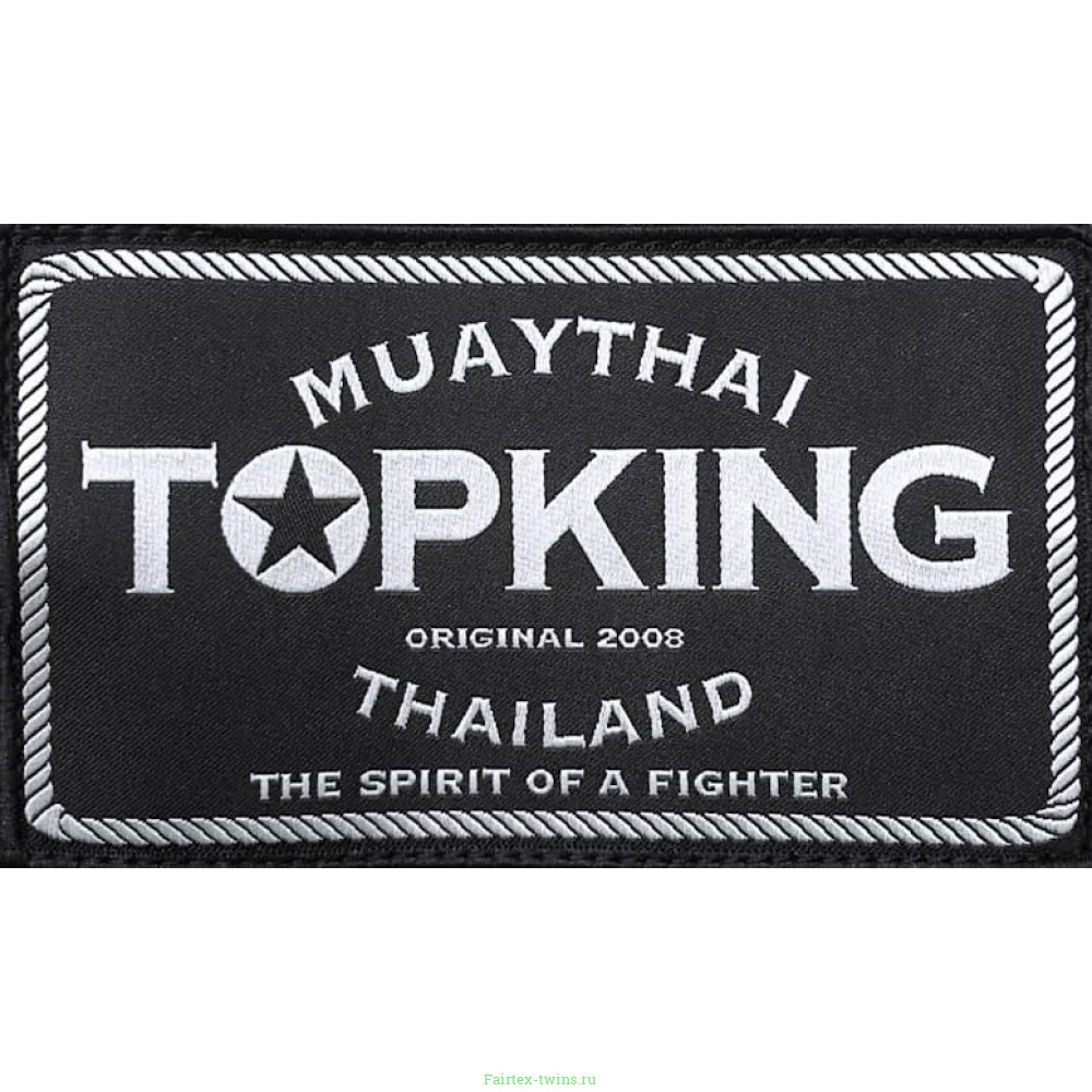 Боксерский шлем Top King Gold / White Snake Edition Head Guard M