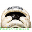 Боксерский шлем Top King Gold / White Snake Edition Head Guard M