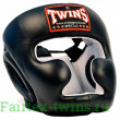 Защитный боксерский шлем Twins HGL6 black L