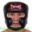 Защитный боксерский шлем Twins HGL6 black M